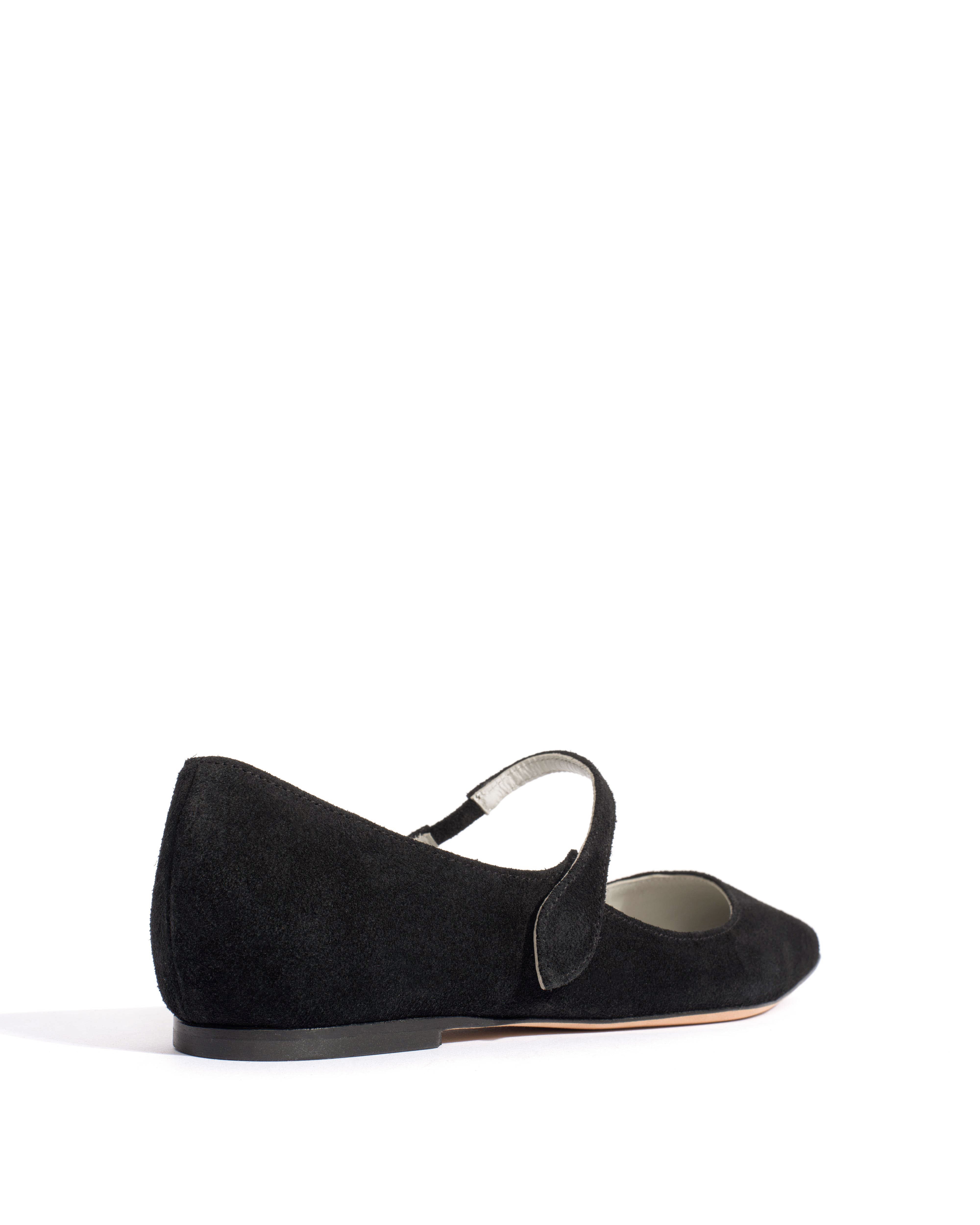 Fifi Calf suede & lining Black & silver