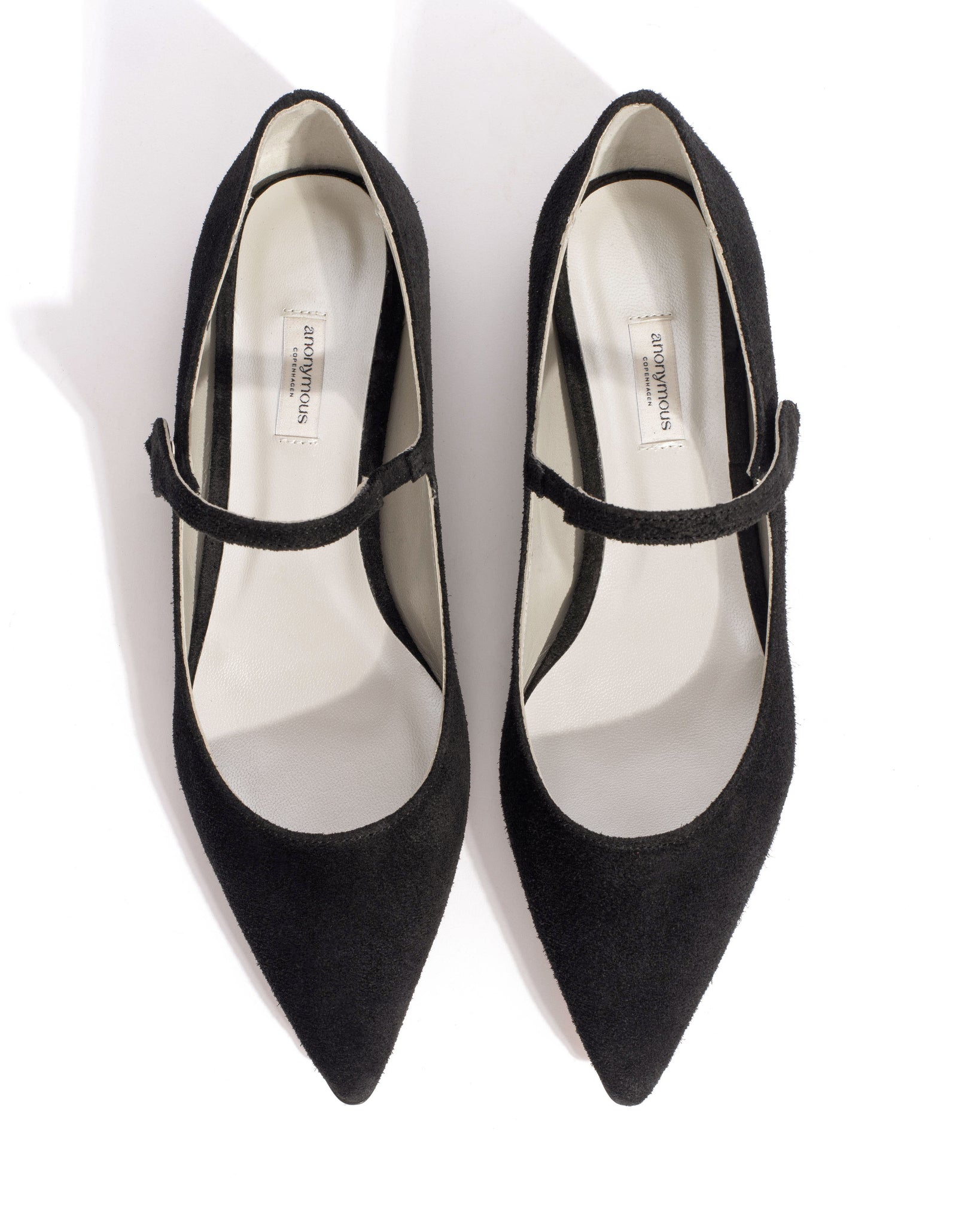 Fifi Calf suede & lining Black & silver - Anonymous Copenhagen