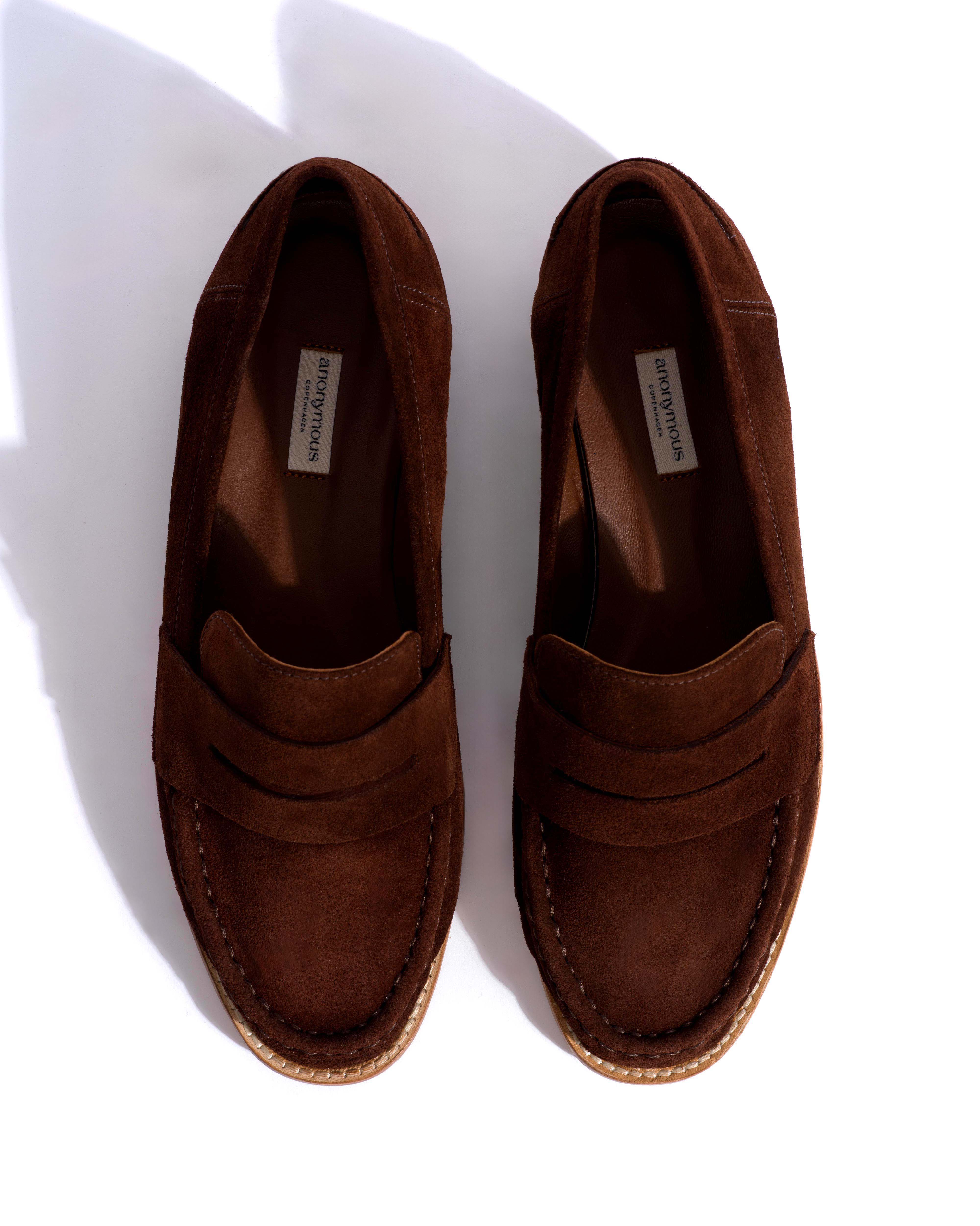 Jesha Calf suede Chocolate