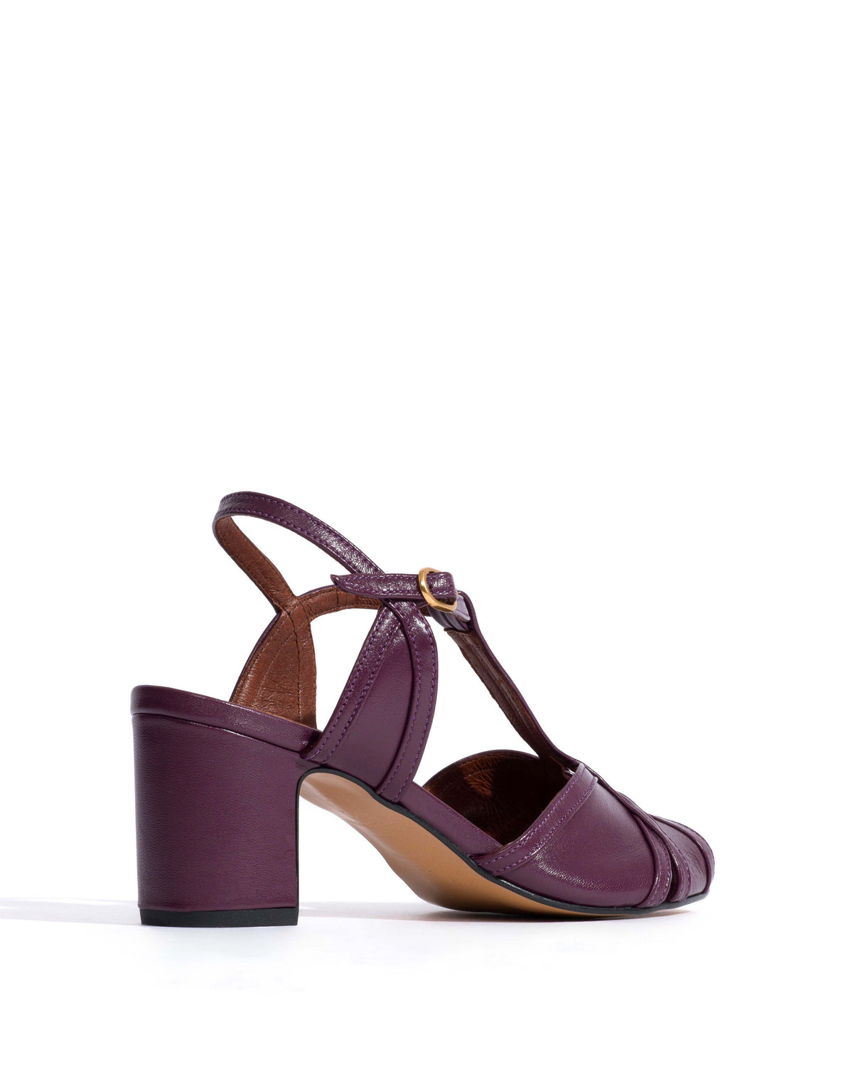 Therese 55 Shiny lamb Fig purple