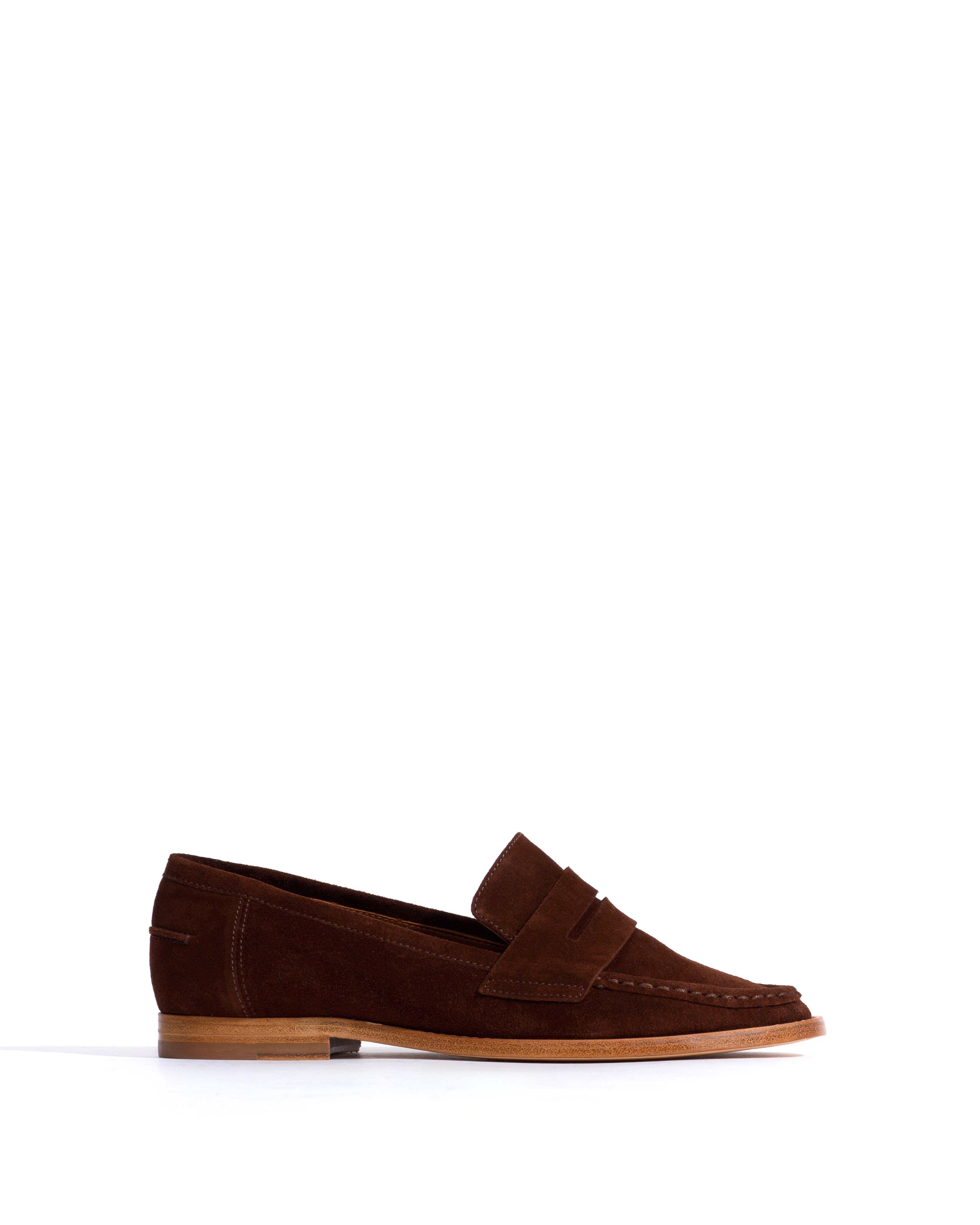 Jesha Calf suede Chocolate