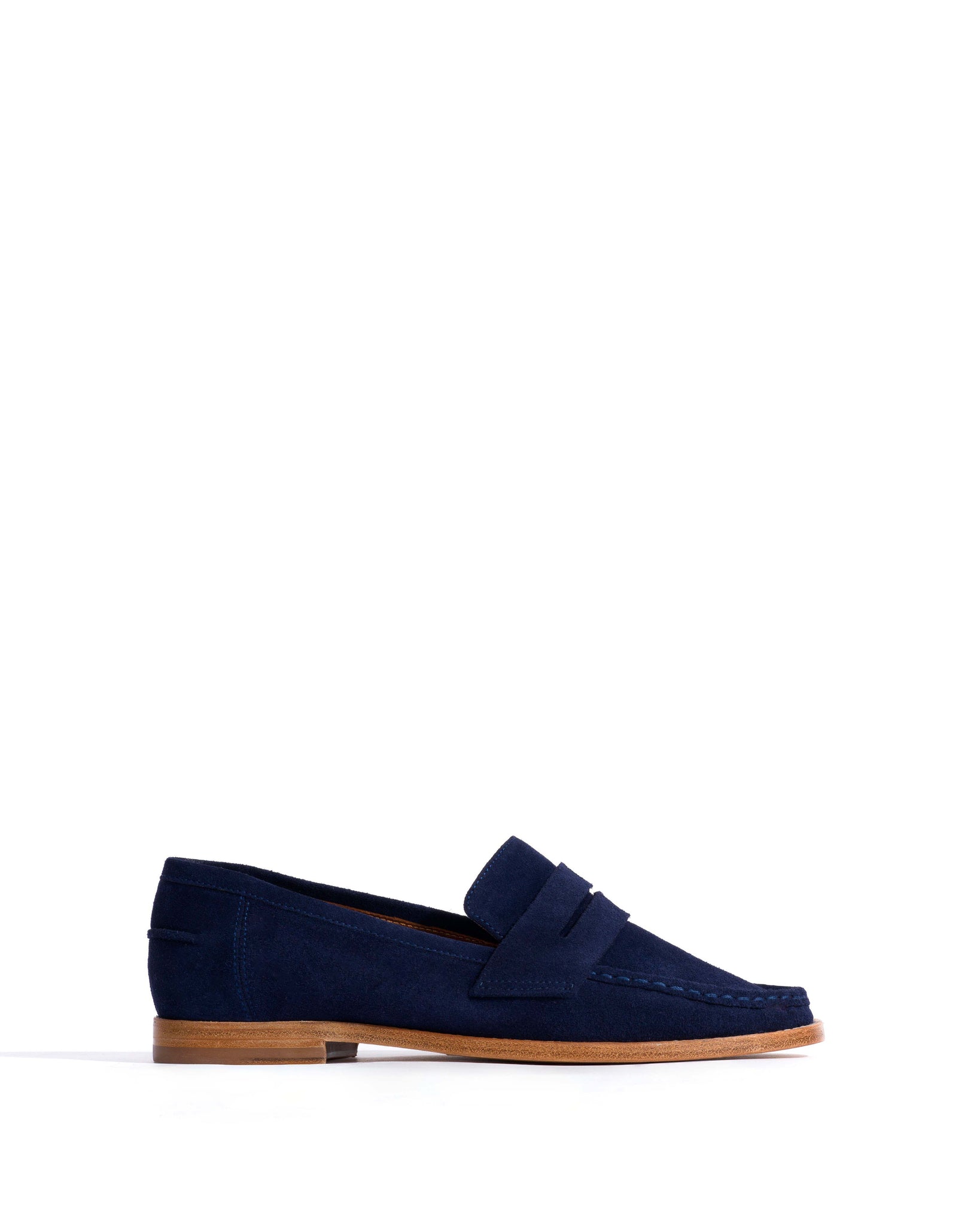 Jesha Calf suede Ink blue