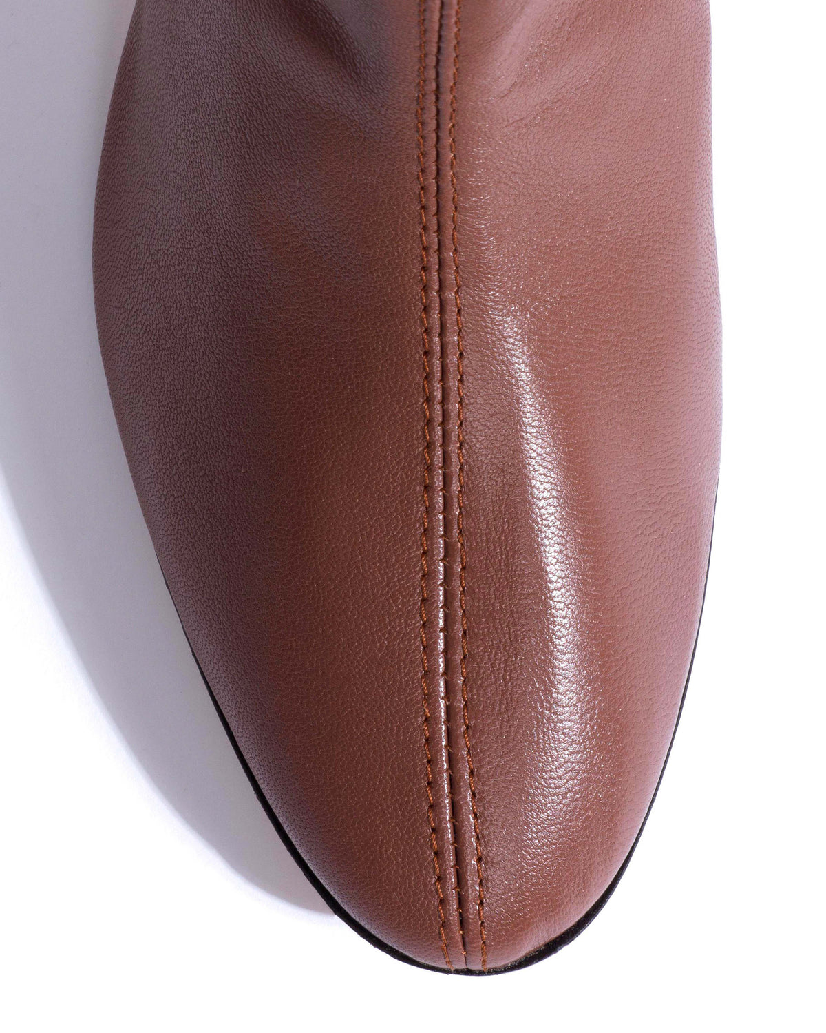 Hanny 55 stacked stretch Silky lamb Chocolate