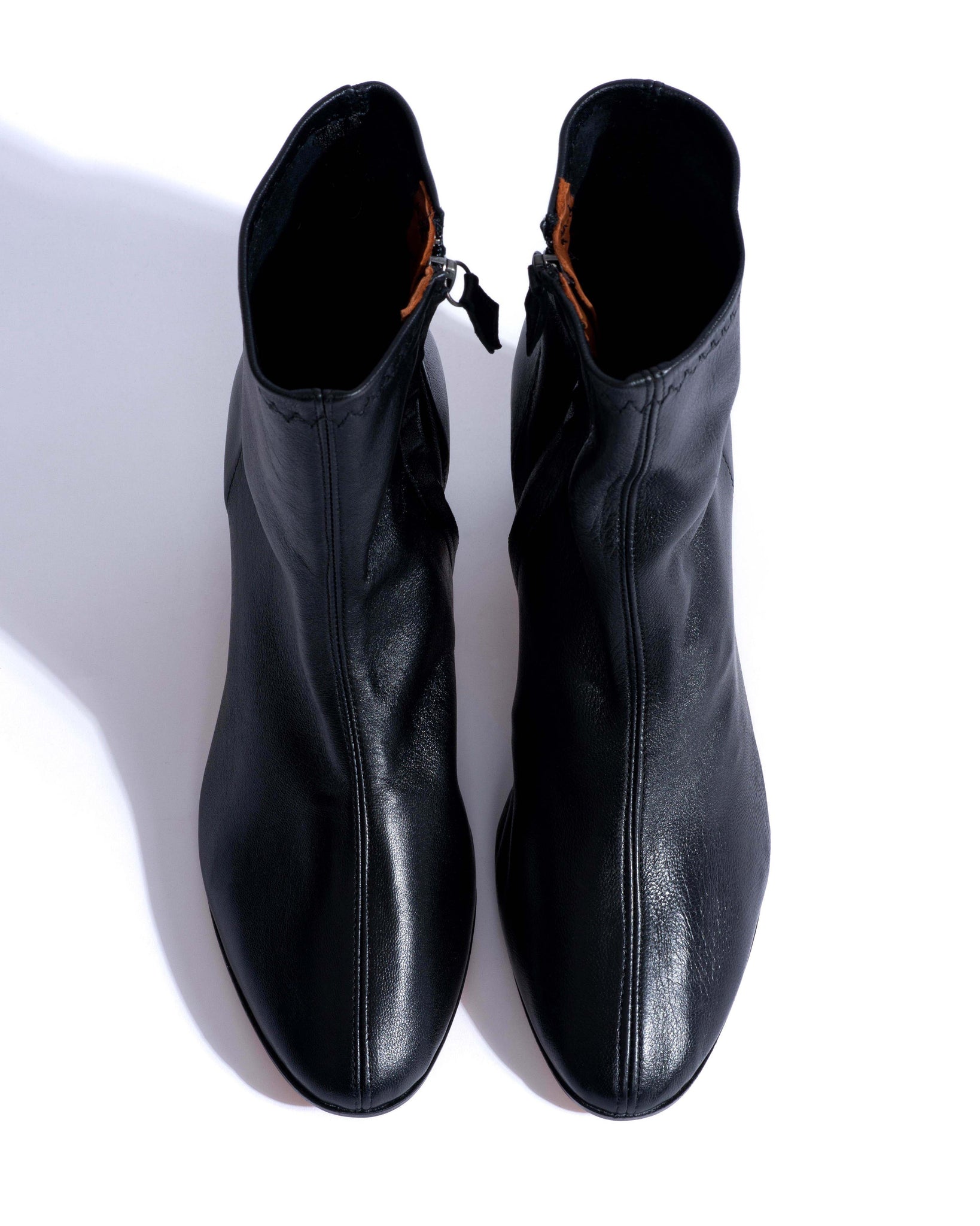 Hanny 55 covered stretch Silky lamb Black