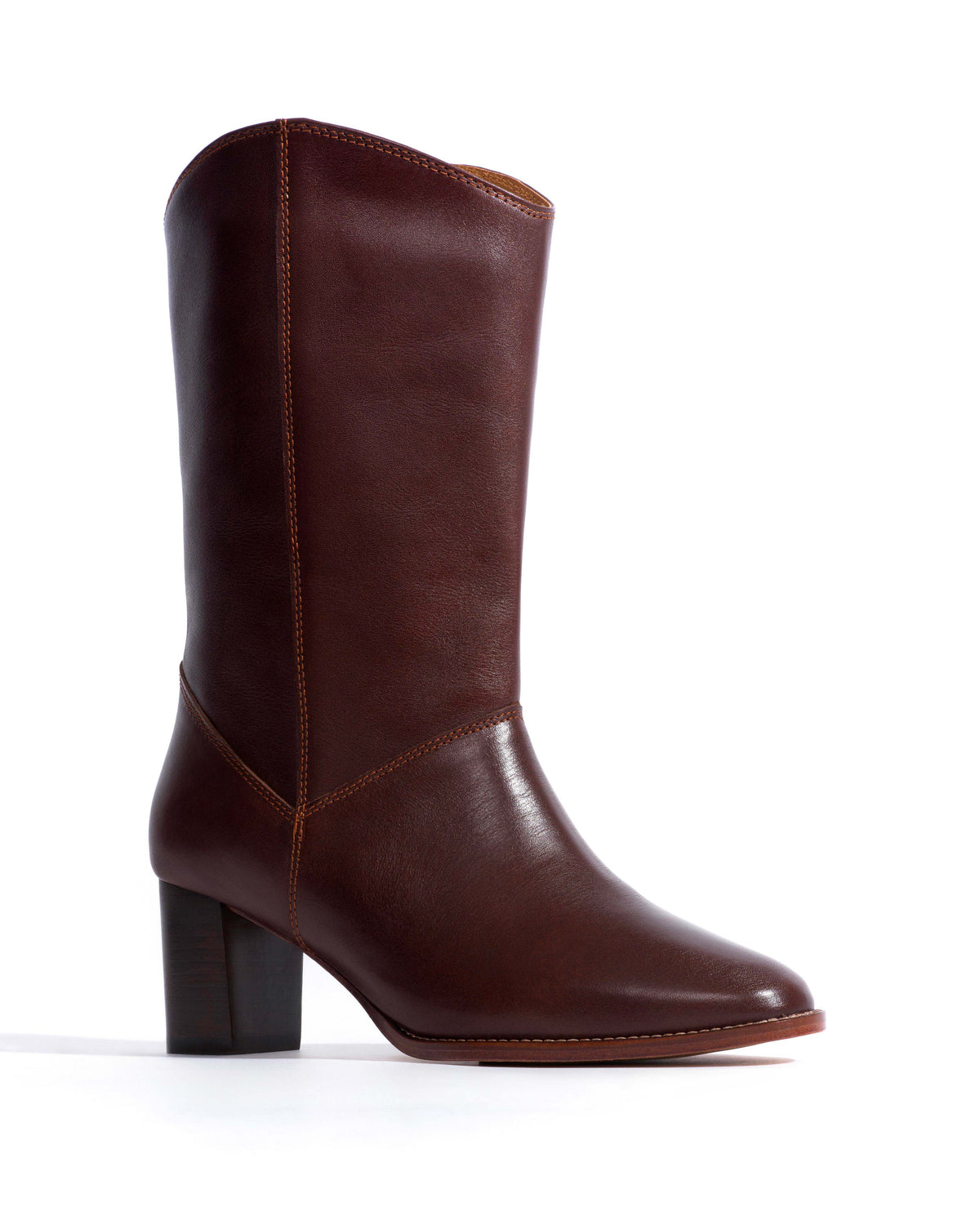 Hirah 55 Vegetal soft calf Coffee brown