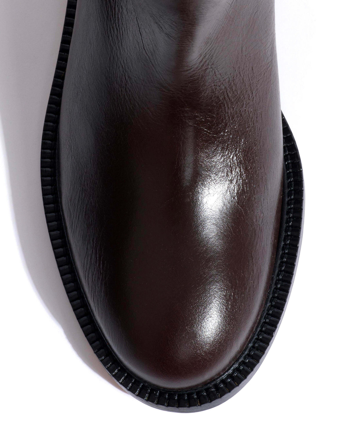 Semih Crinkled soft calf Espresso brown