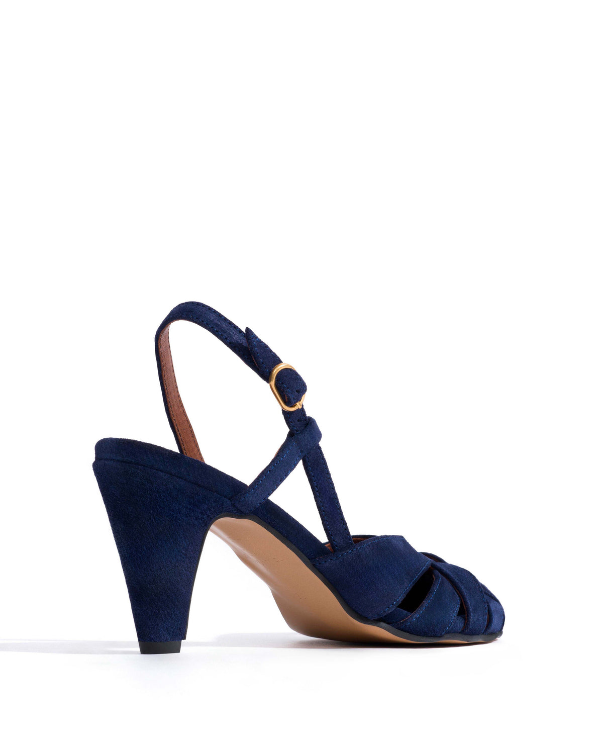 Banie 75 Calf suede Ink blue