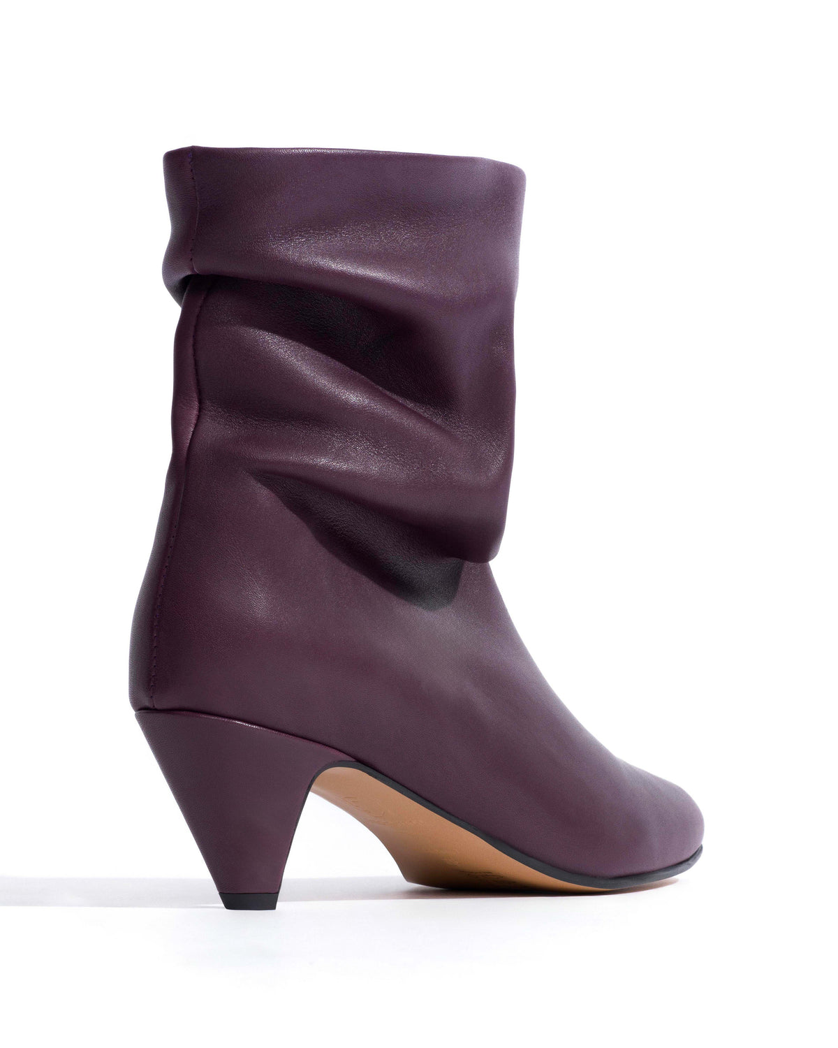 Vully 50 stiletto Soft calf Fig purple