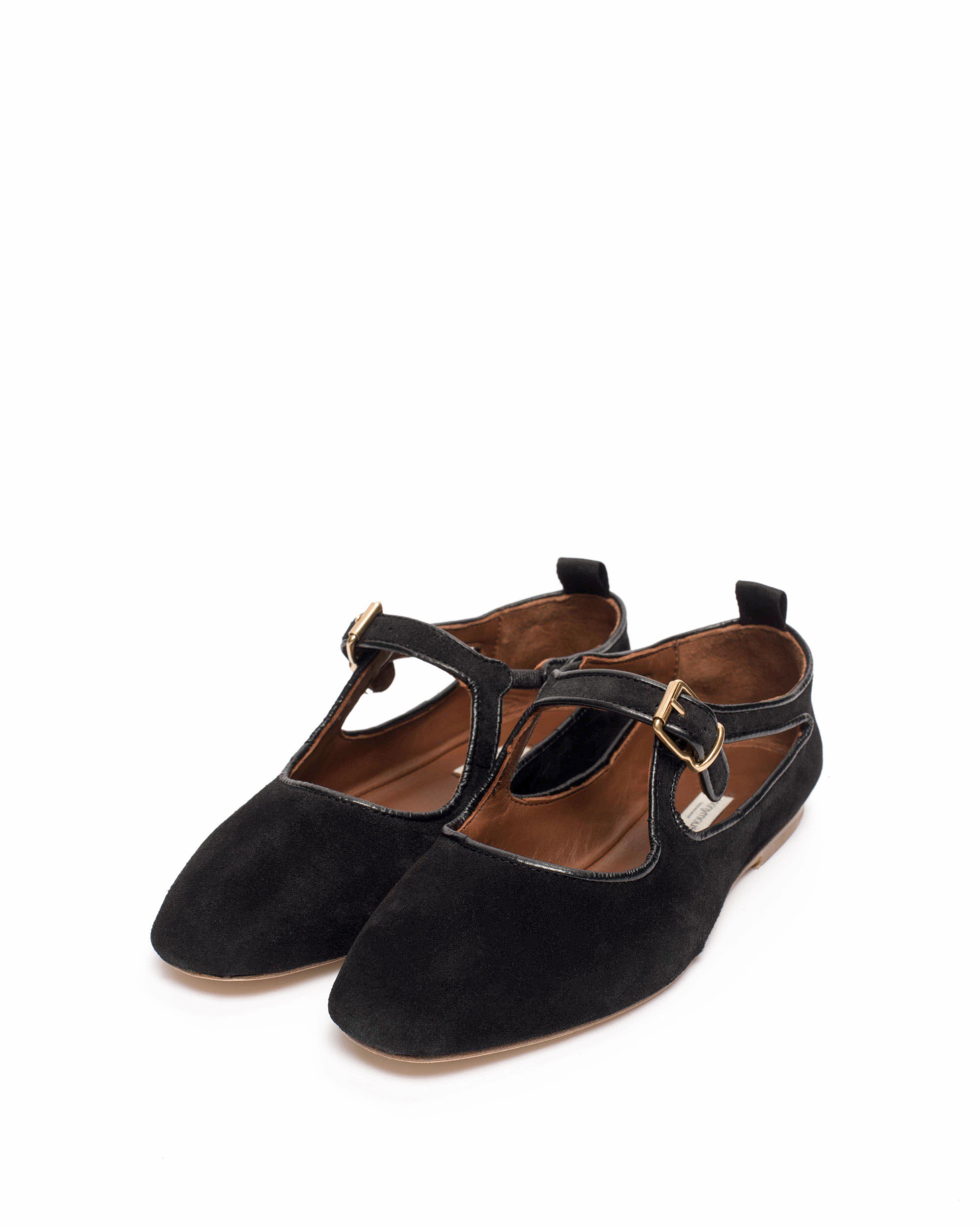 Praise Calf suede Black