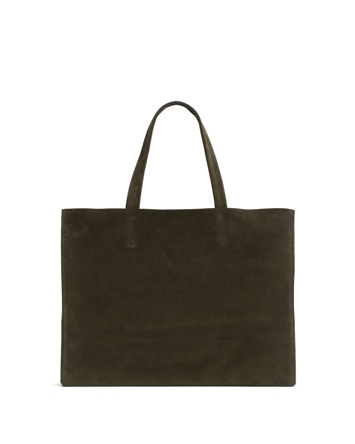 Ruba shopper Calf suede Moss green