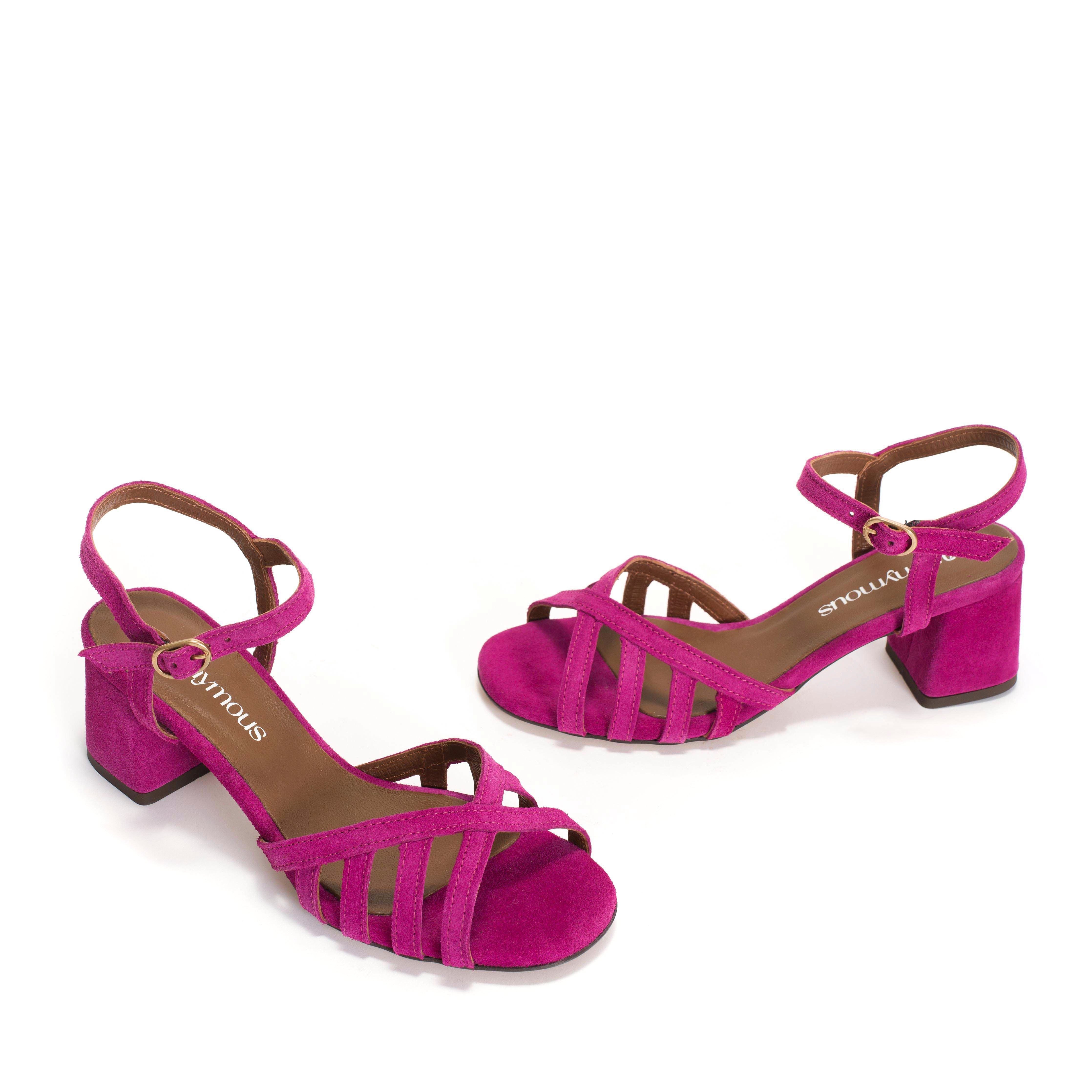 Issi 55 Calf suede Raspberry