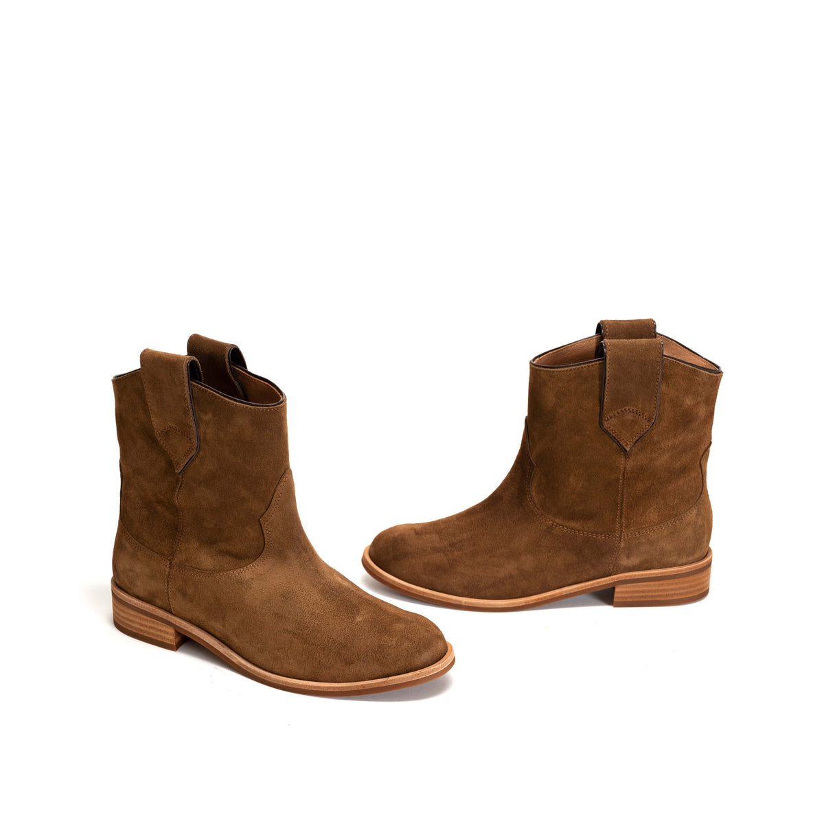 Monja Calf suede Cinnamon